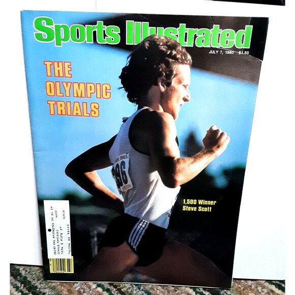 Sports Illustrated July 7 1980 Vintage Magazine Steve Scott Olympics - Picture 1 of 1